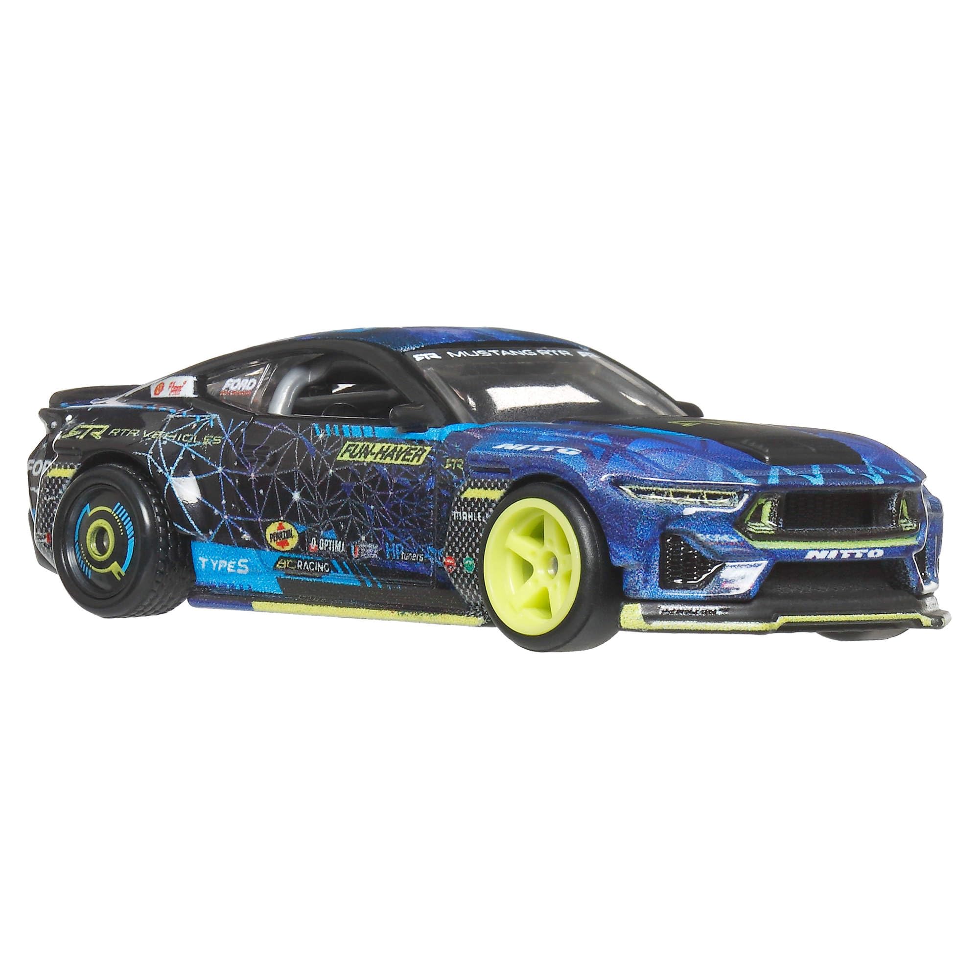 Hot Wheels Premium Car Culture 1:64 Scale Die-Cast 2024 Mustang RTR Spec 5-FD Collectible Vehicle with Real Riders Tires & Metal/Metal Body & Chassis - Image 3