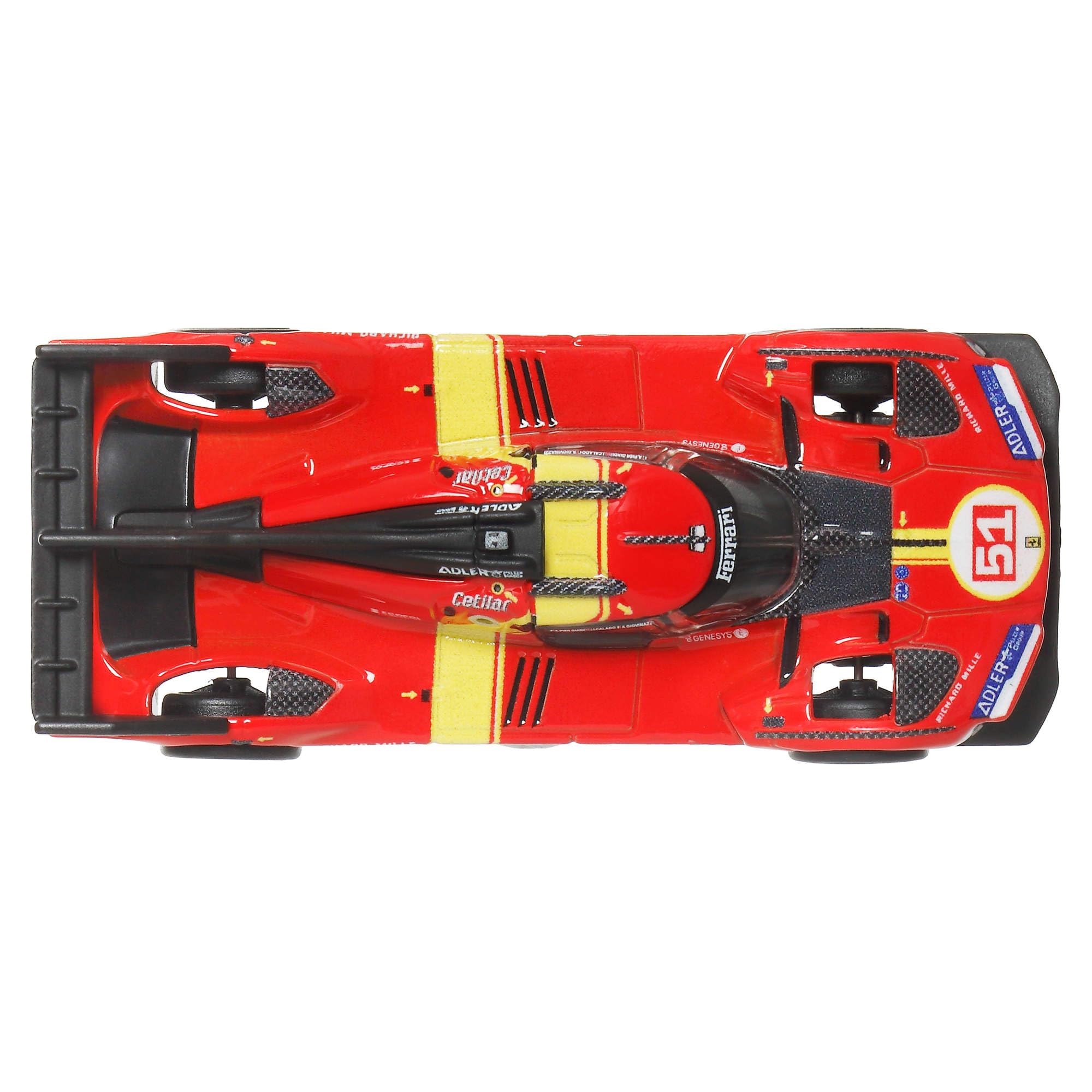 Hot Wheels Premium Car Culture 1:64 Scale Die-Cast Ferrari 499P Collectible Vehicle with Real Riders Tires & Metal/Metal Body & Chassis - Image 5