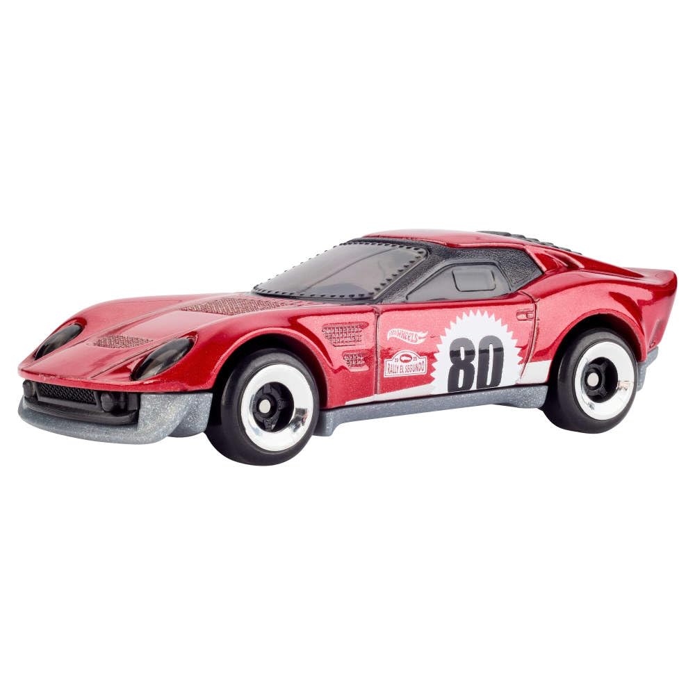 Hot Wheels Toy Cars, 5-Pack of 1:64 Scale Toy Cars with Collectible Deco & Packaging, Core Mattel 80th Anniversary Set of 5 Vehicles - Image 6